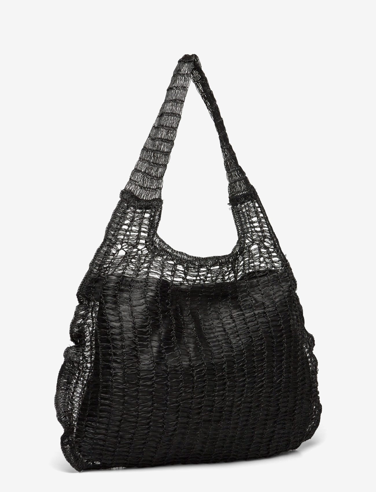 Mango - Mesh pattern shopper bag - accessoires - black - 2