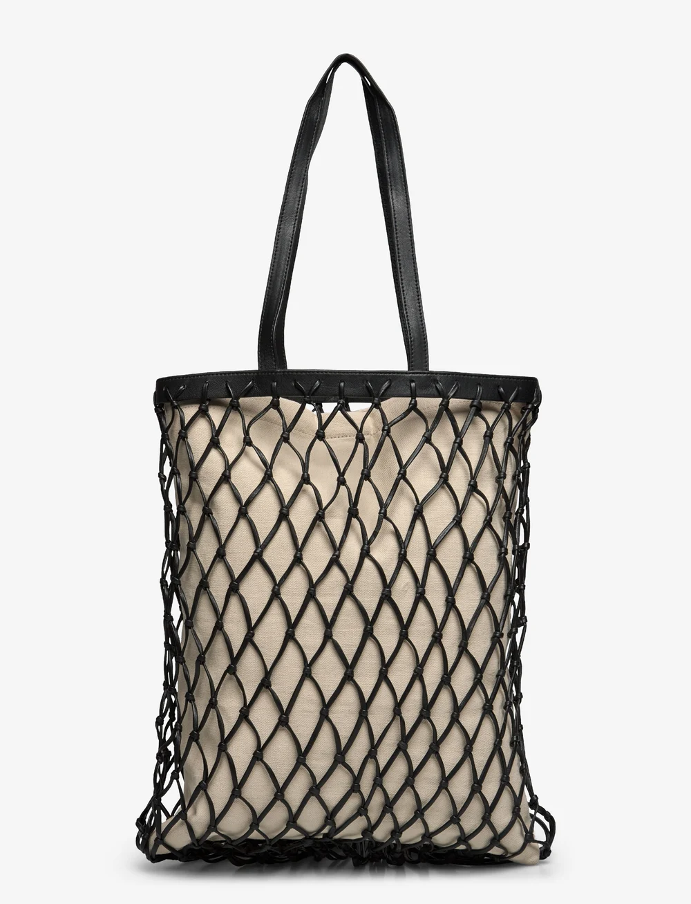 Mango Leather Shopper Bag Shopper Boozt