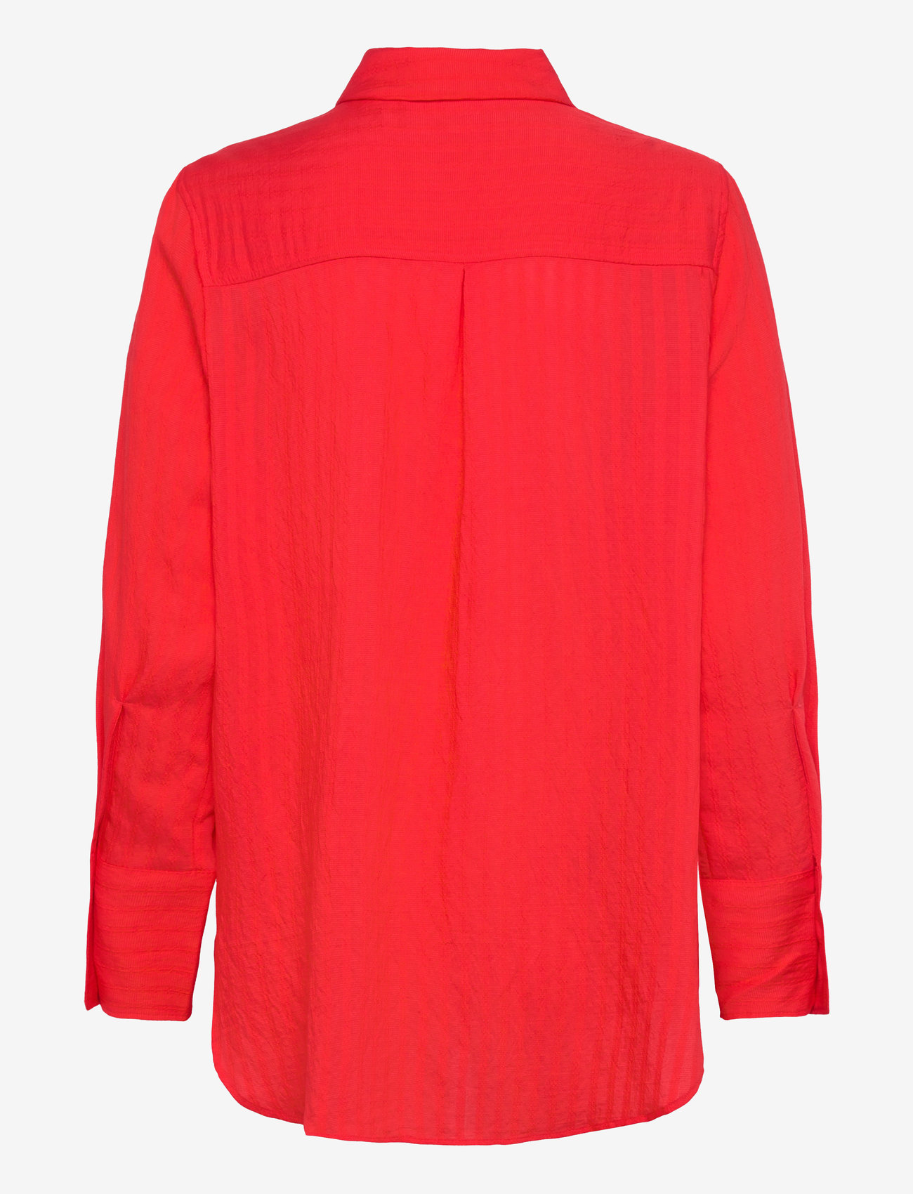 Mango - Stripe-patterned shirt - langärmlige hemden - red - 2