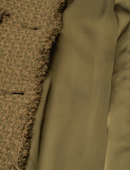 Mango - Pocket tweed jacket - boucles copy - beige - khaki - 6