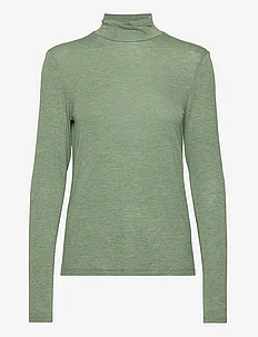 Turtleneck long-sleeved t-shirt, Mango