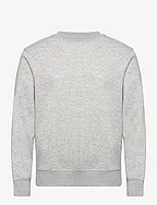Lightweight cotton sweatshirt - MEDIUM GREY