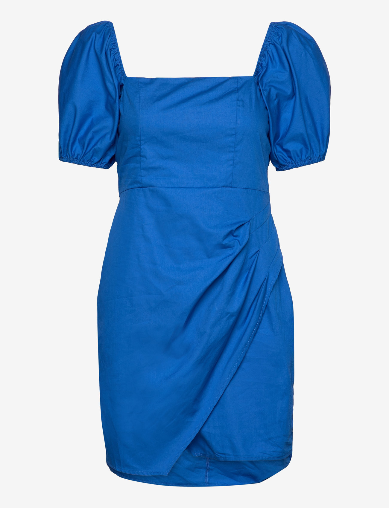 Mango - Printed dress with balloon sleeves - partykleider - medium blue - 1