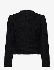 Mango - Pocket tweed jacket - boucles copy - black - 1