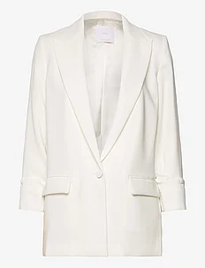 Tailored jacket with turn-down sleeves, Mango