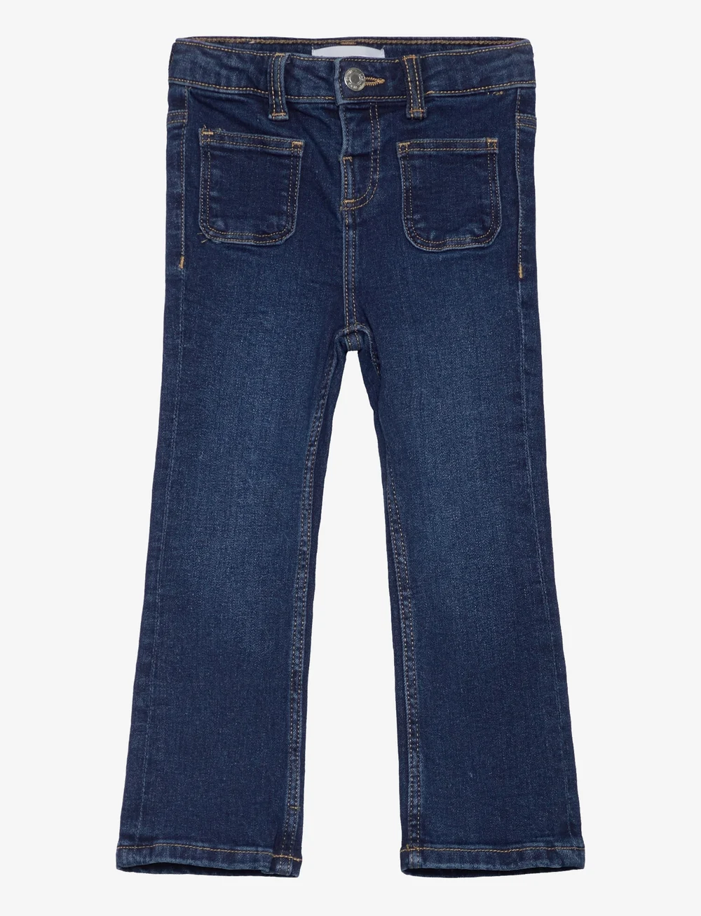 Mango - Flared finished jeans - hosen mit weitem bein - open blue - 1