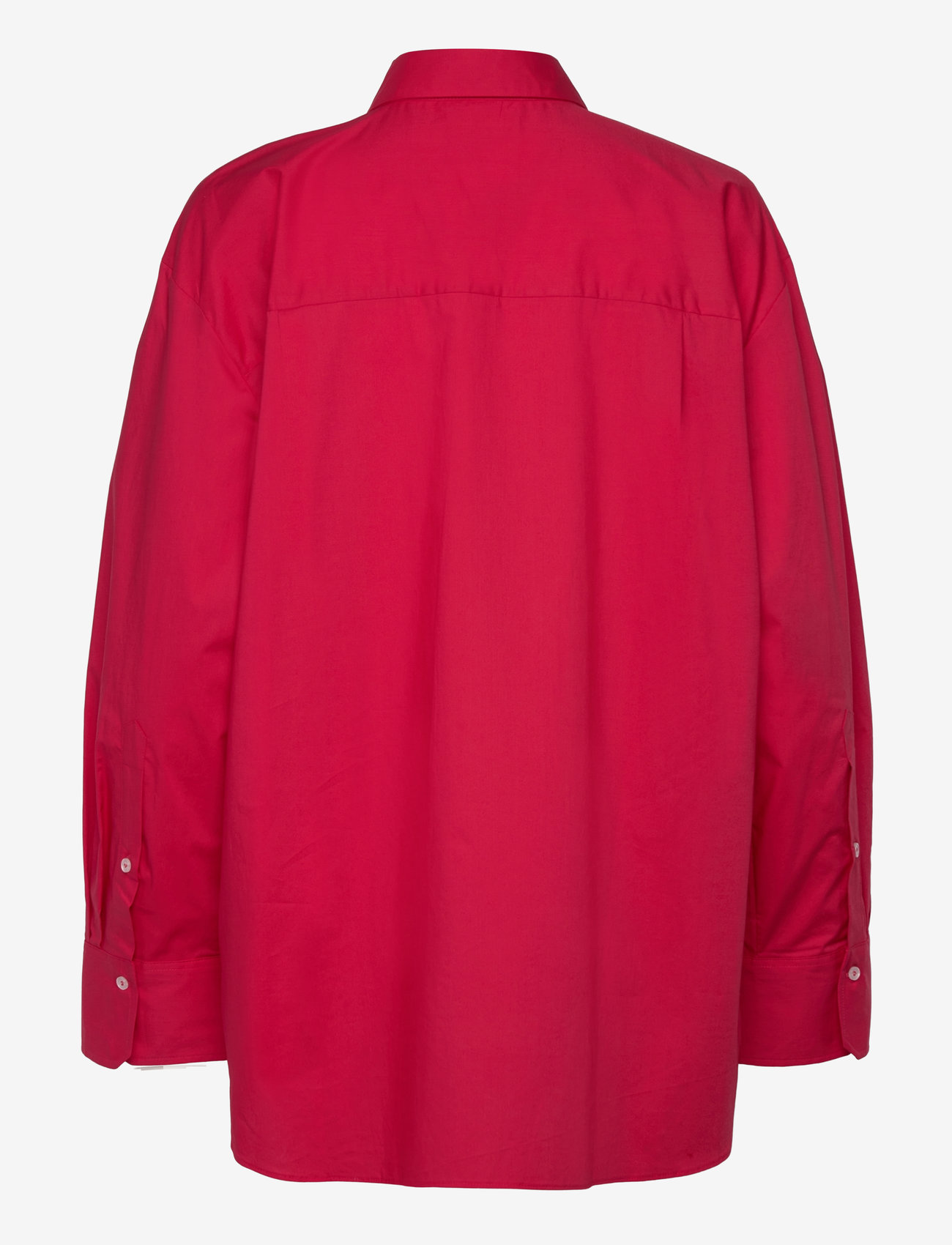 Mango - Pocket oversize shirt - red - 2