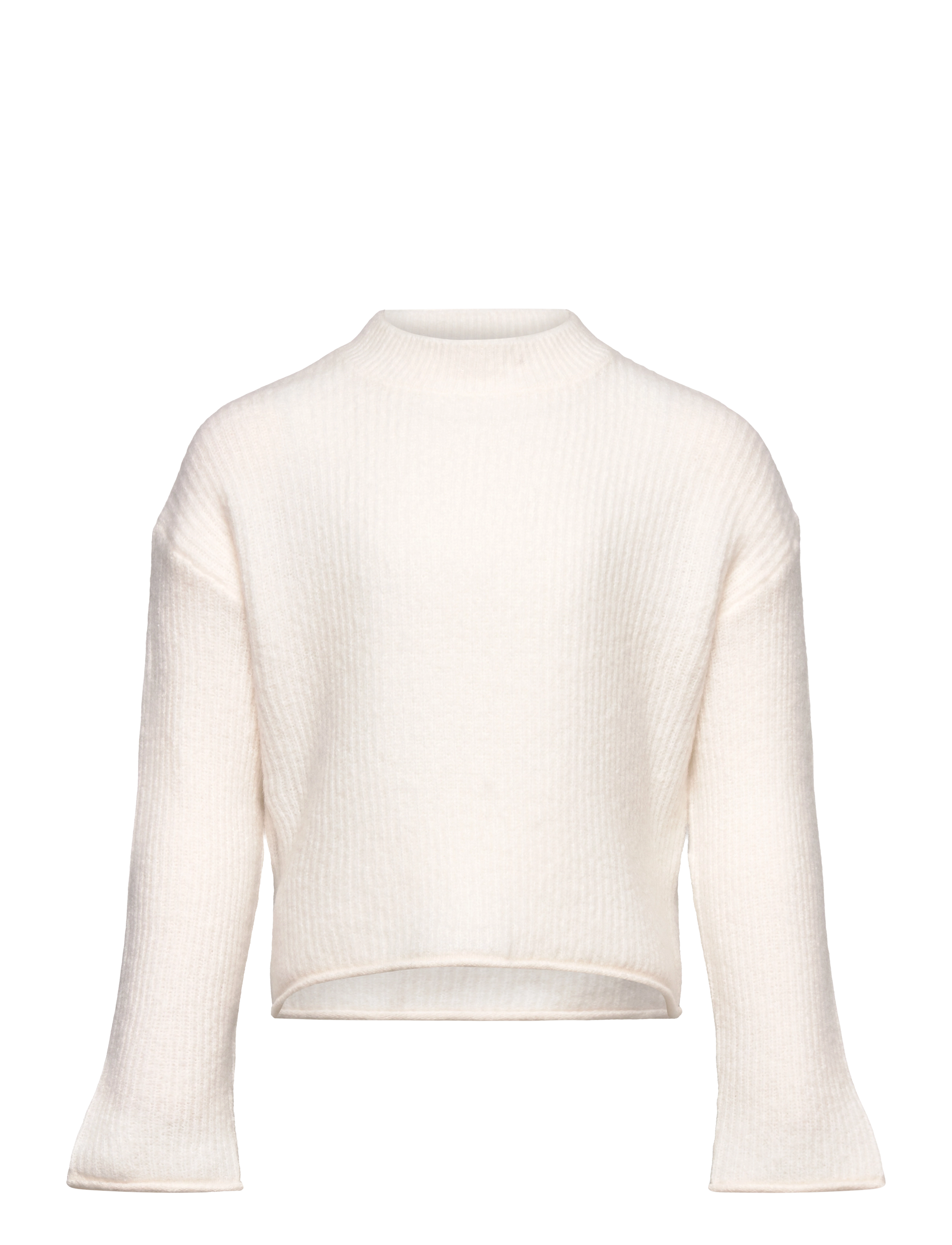 Ribbed knit sweater - NATURAL WHITE