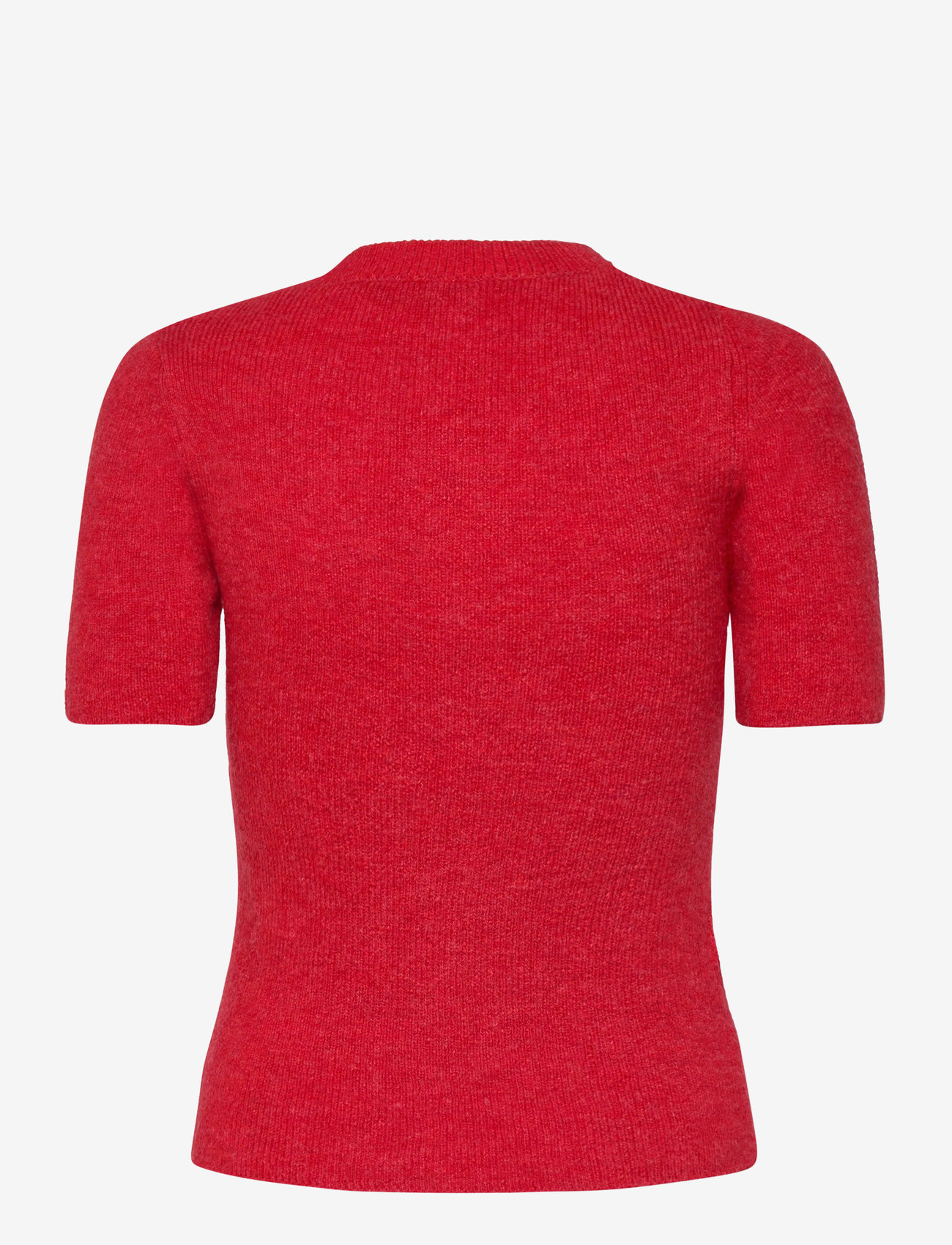 Mango - Short sleeve sweater - stickade tröjor - red - 2