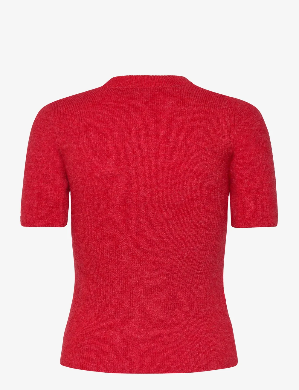 Mango - Short sleeve sweater - stickade tröjor - red - 2