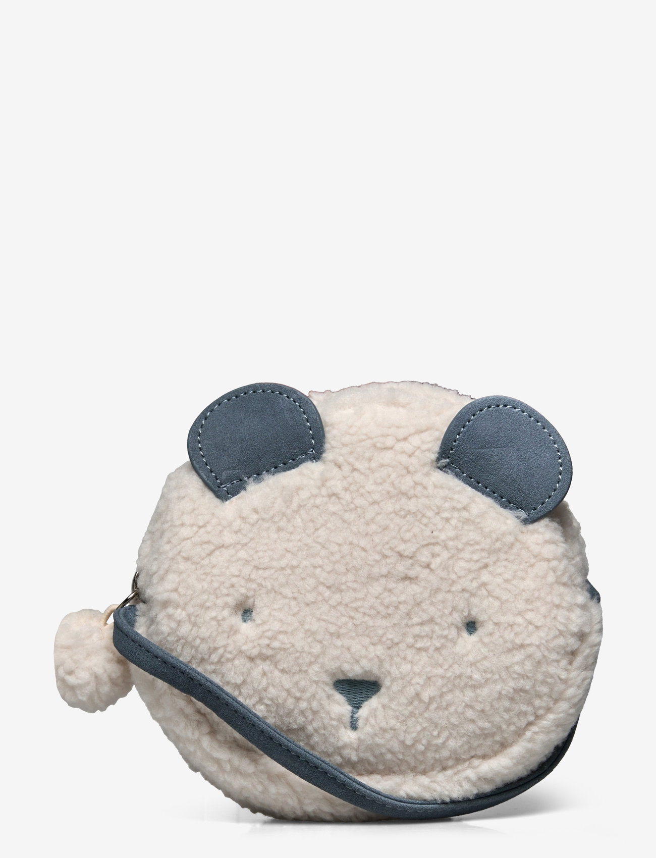 Mango - Teddy bear shearling-effect bag - light beige - 0