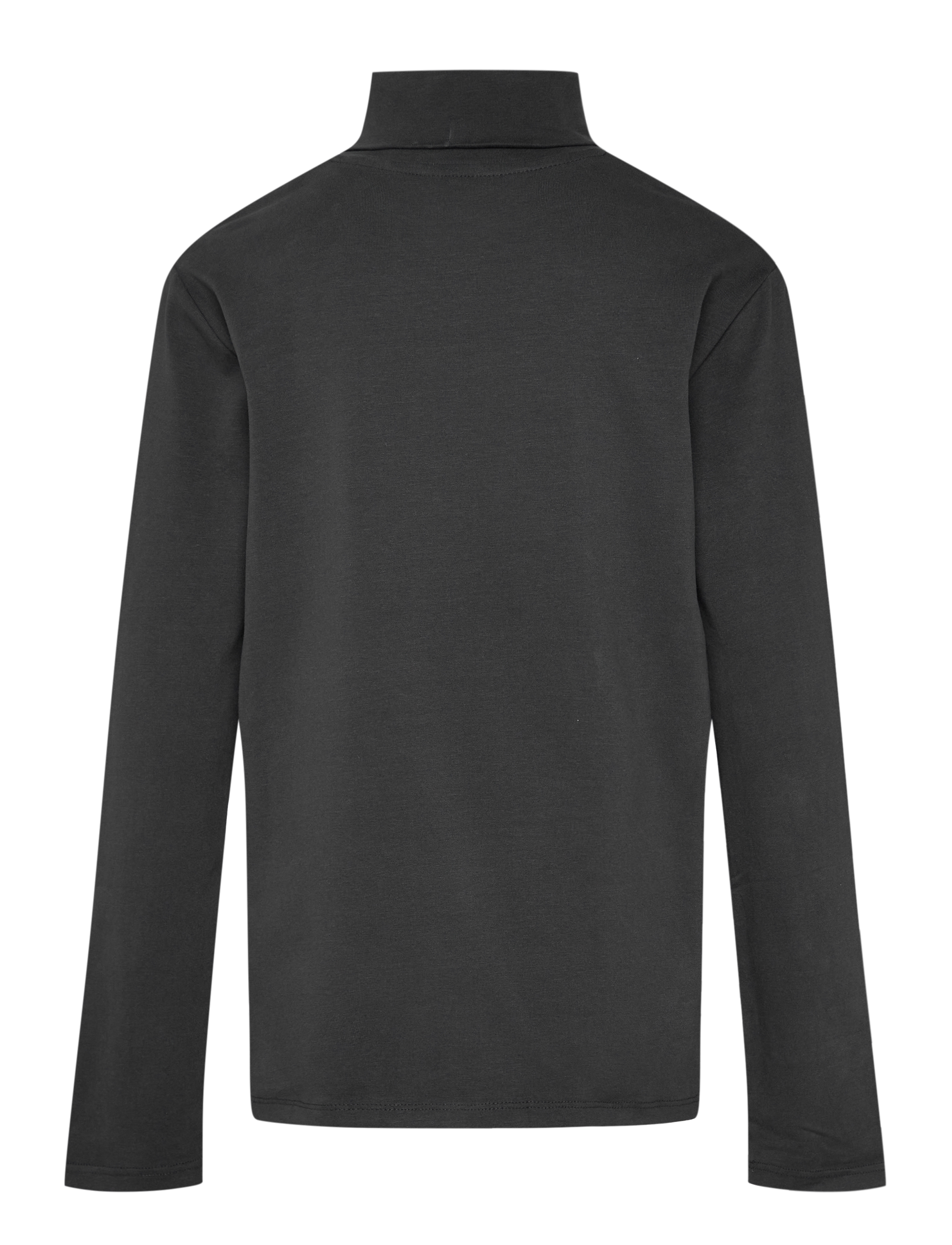 Mango - Turtleneck long-sleeved t-shirt - turtlenecks - black - 1