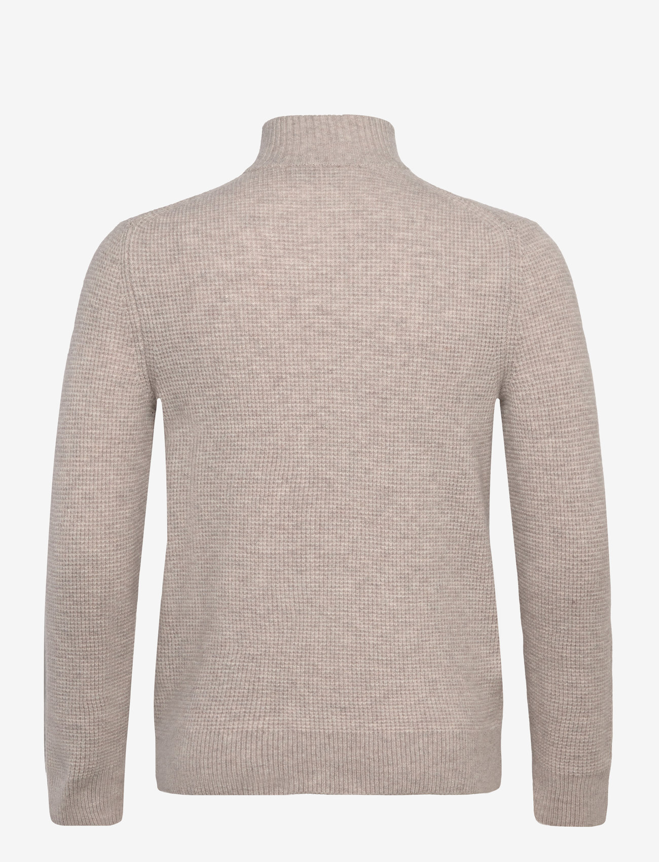 Mango - Knitted sweater with perkins neck - herbstliche kleidung - lt pastel brown - 1