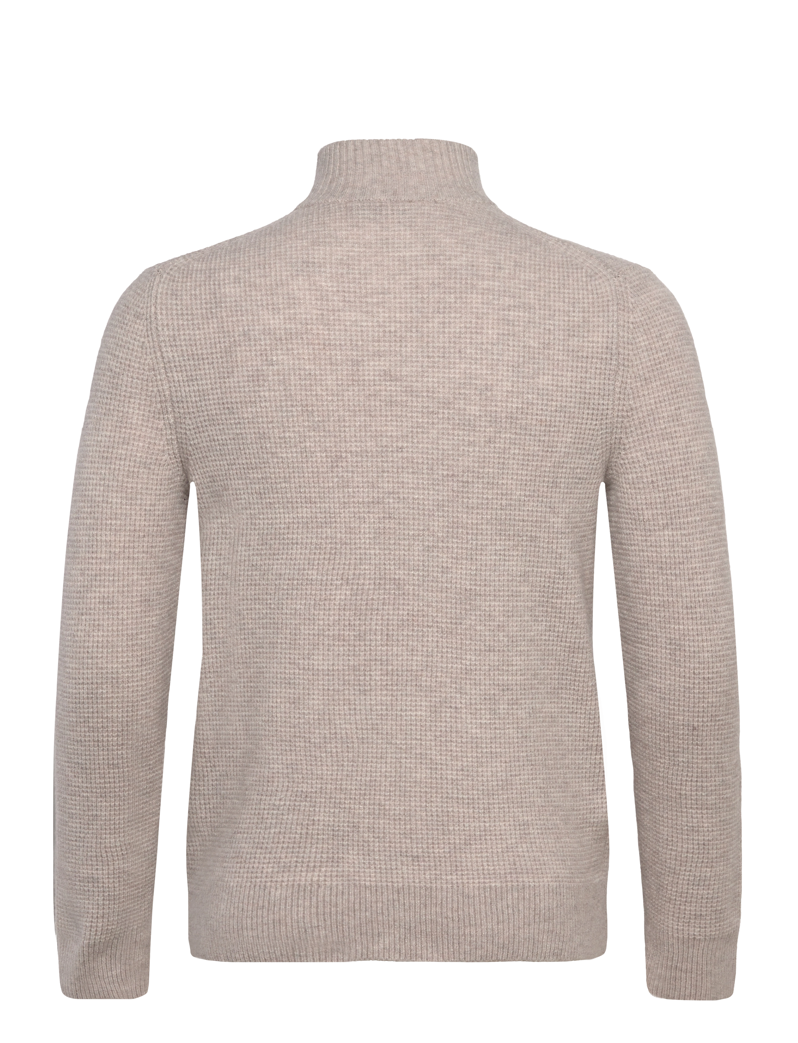 Mango - Knitted sweater with perkins neck - strickmode - lt pastel brown - 2