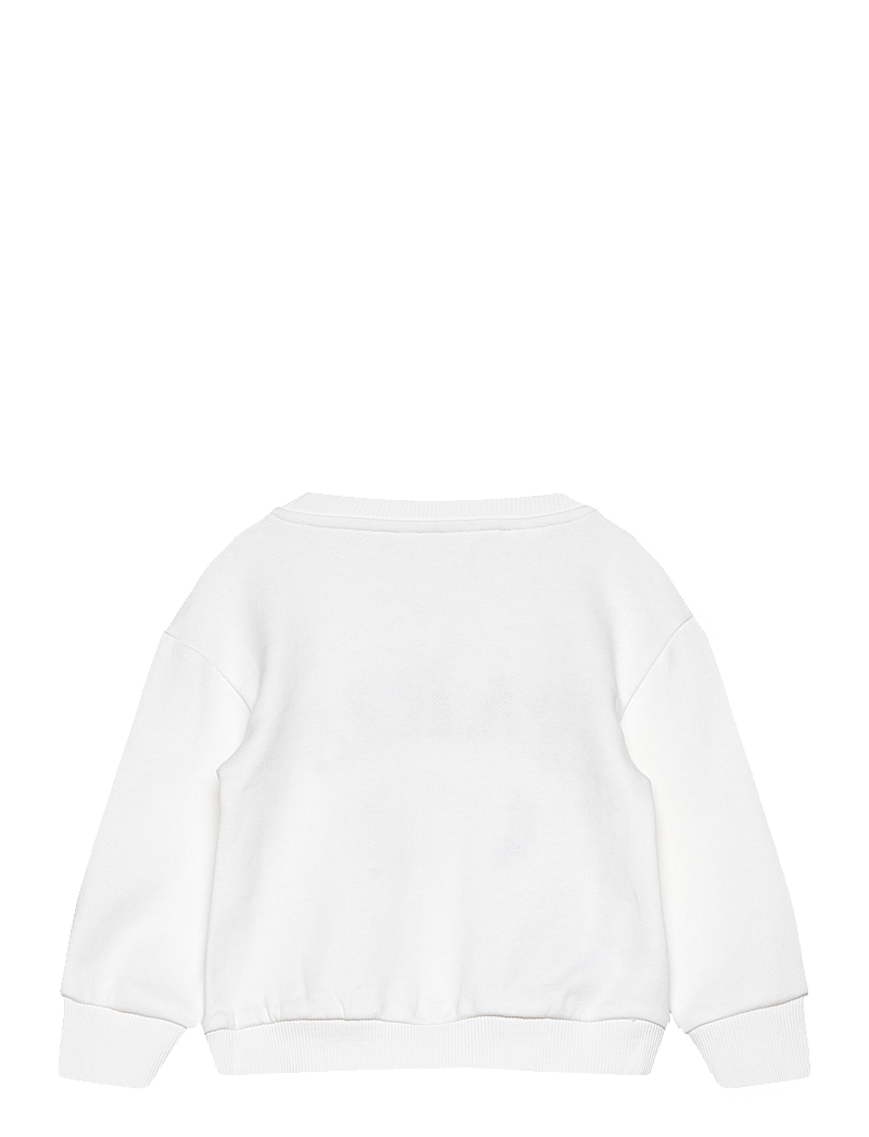 Mango - Embroidered detail cotton sweatshirt - sweatshirts - natural white - 1