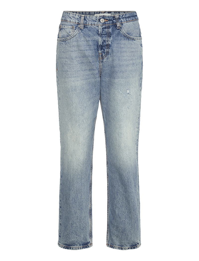 Mango - Loose boyfriend-style jeans - boyfriend jeans - open blue - 0