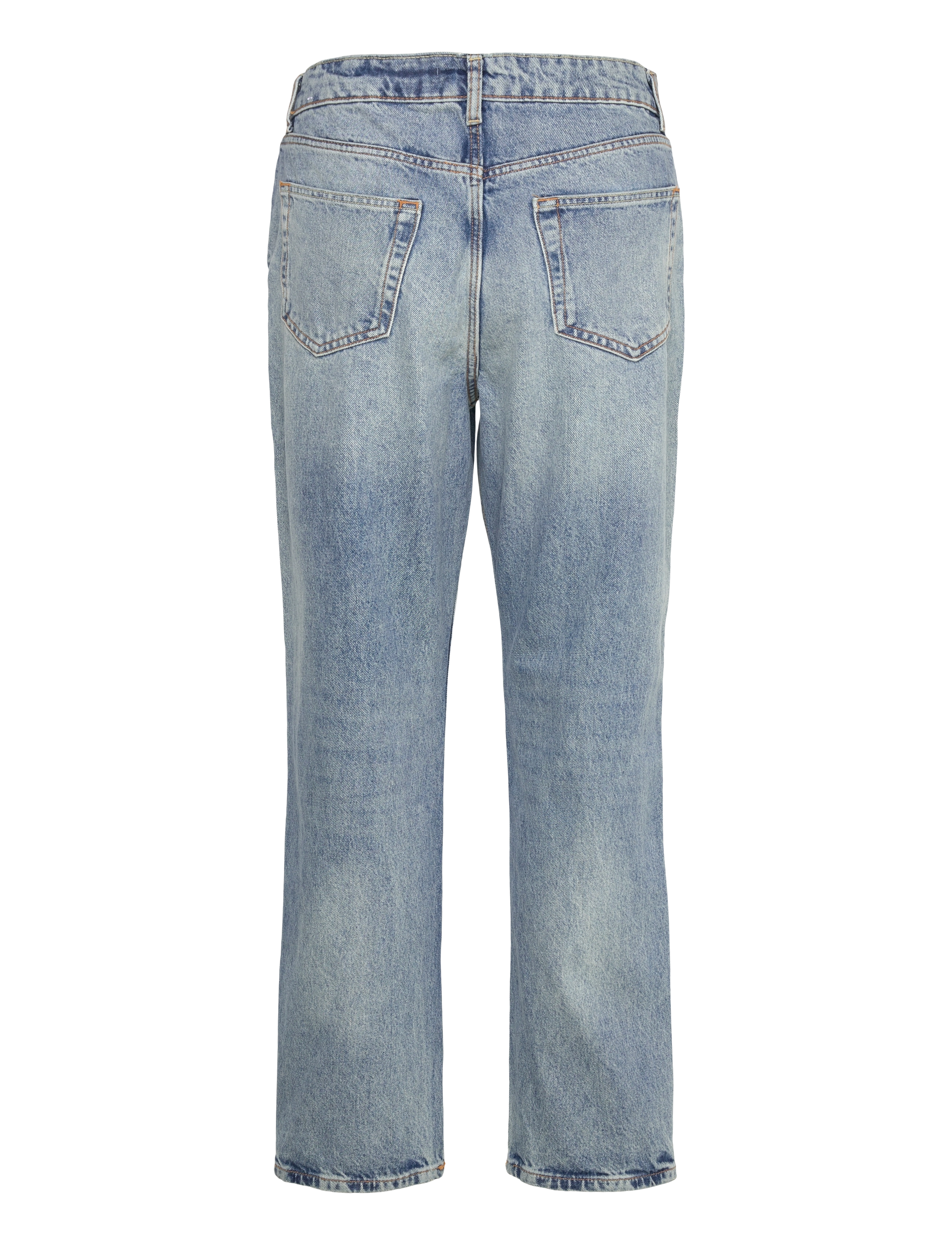 Mango - Loose boyfriend-style jeans - boyfriend jeans - open blue - 1