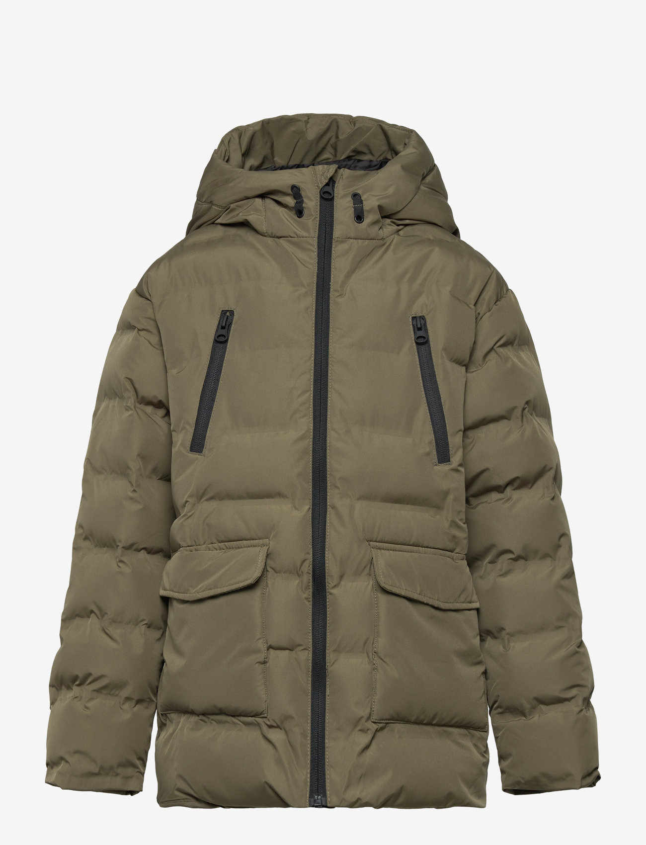 Mango - Pocket quilted jacket - beige - khaki - 0