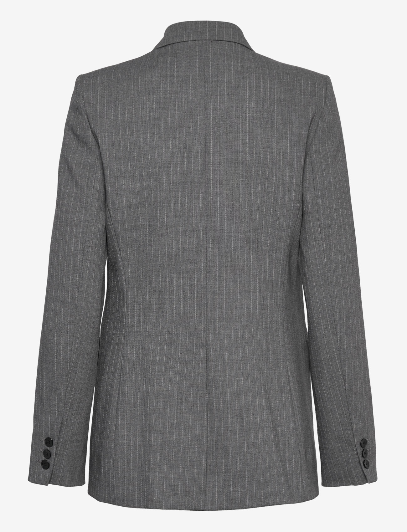 Mango - Pinstripe suit jacket - enkeltradede blazere - grey - 2