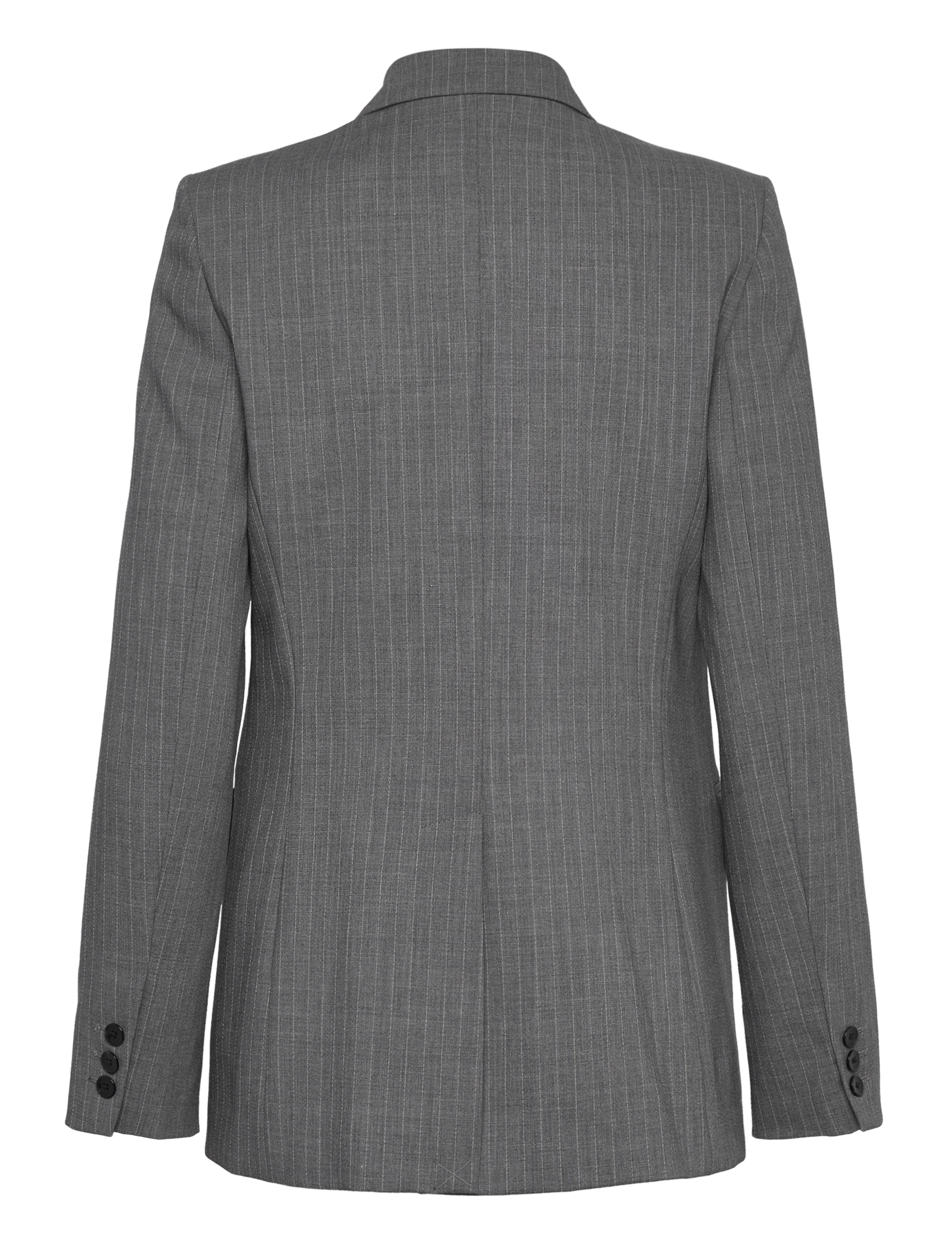 Mango - Pinstripe suit jacket - enkeltradede blazere - grey - 2