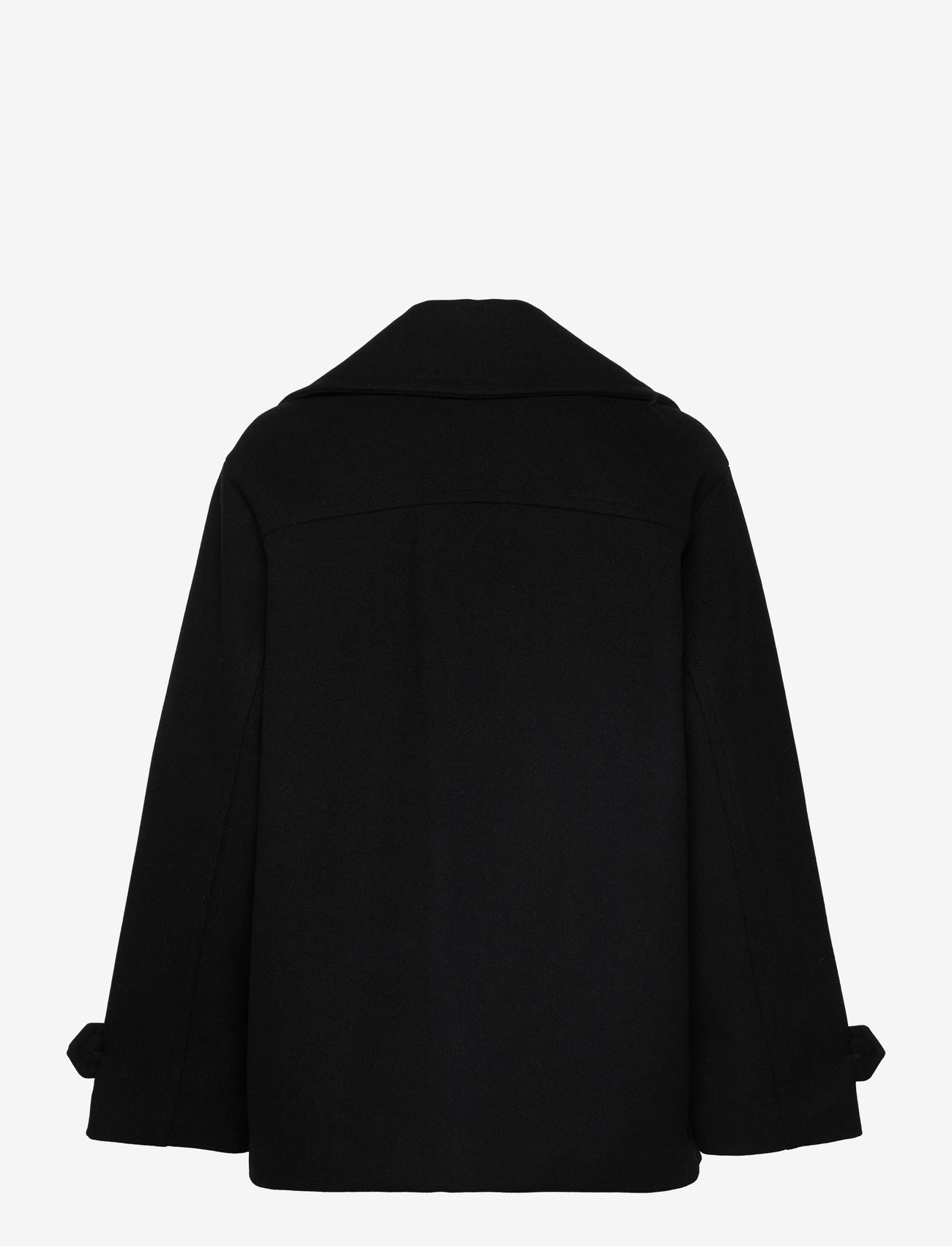 Mango - Double-breasted wool coat - navy - 1