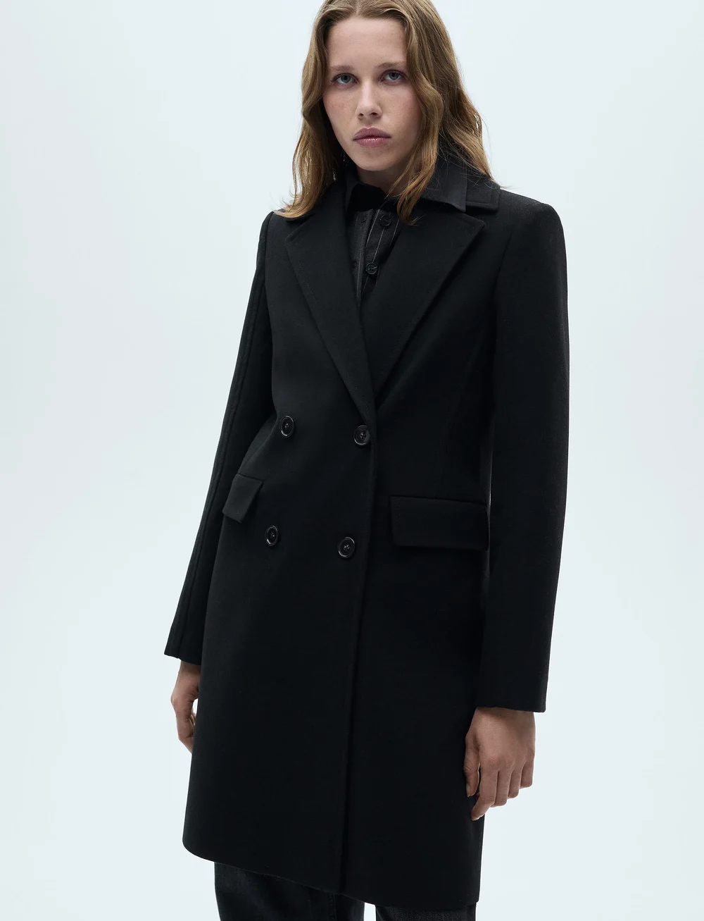 Mango Double breasted Wool Coat 83.99 Kaufen Sie Wollmantel von Mango online unter Boozt . Schnelle Lieferung und einfache Retouren