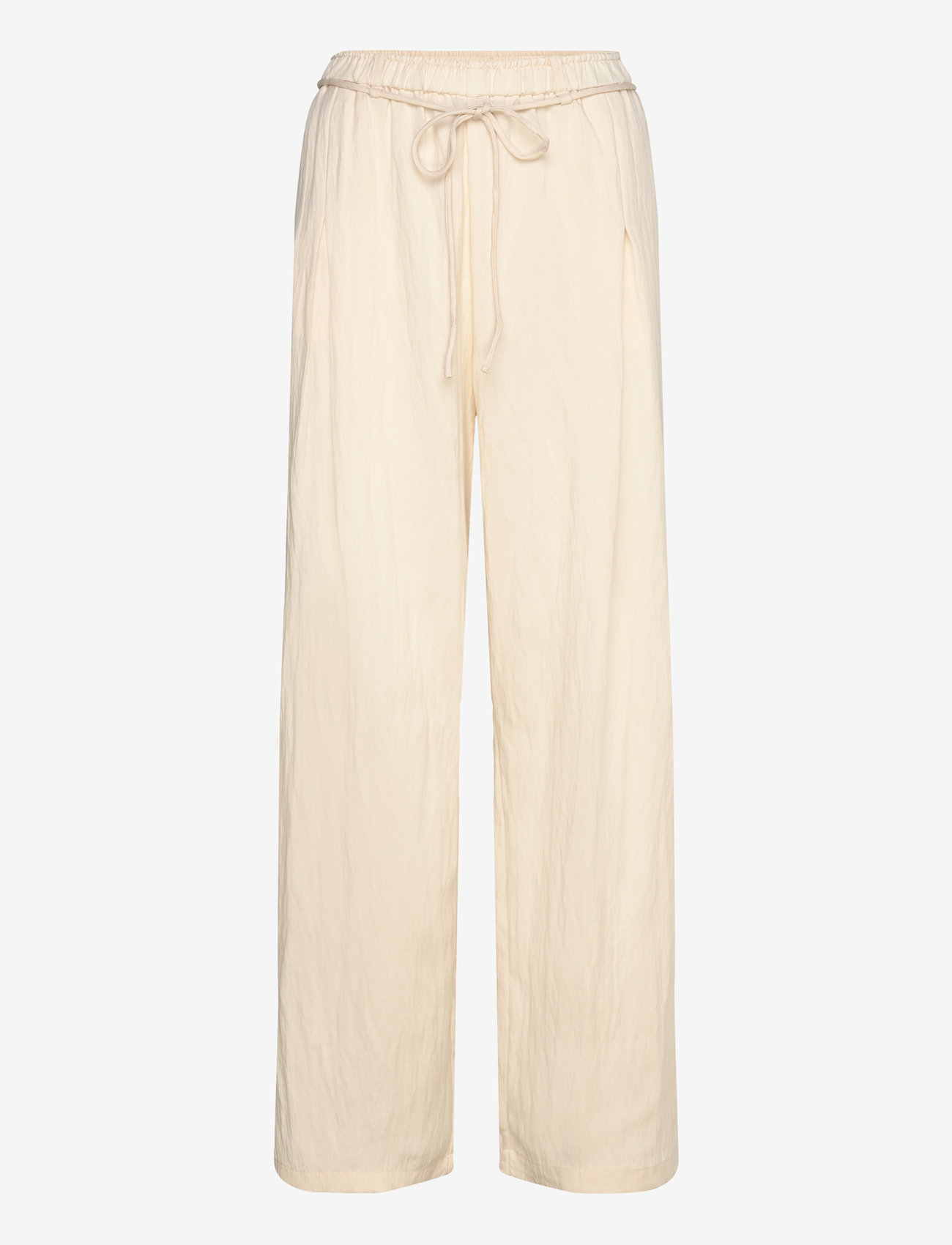 Mango - Straight lyocell trousers - straight leg hosen - light beige - 1