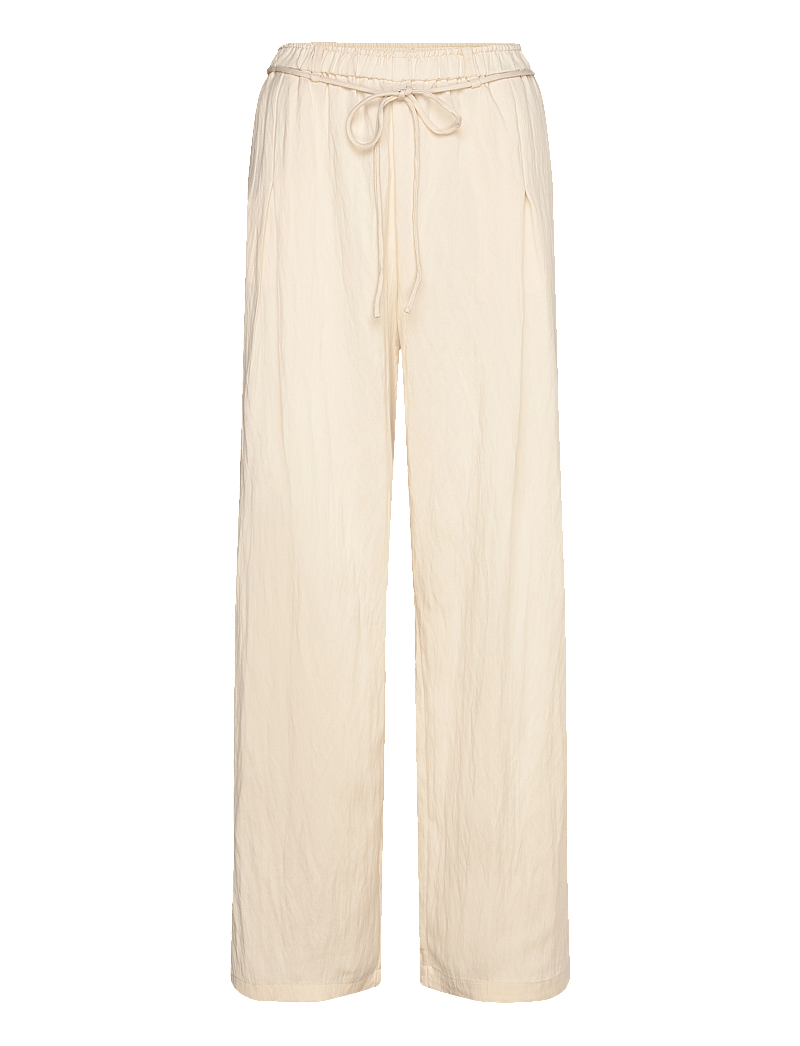 Mango - Straight lyocell trousers - straight leg hosen - light beige - 1