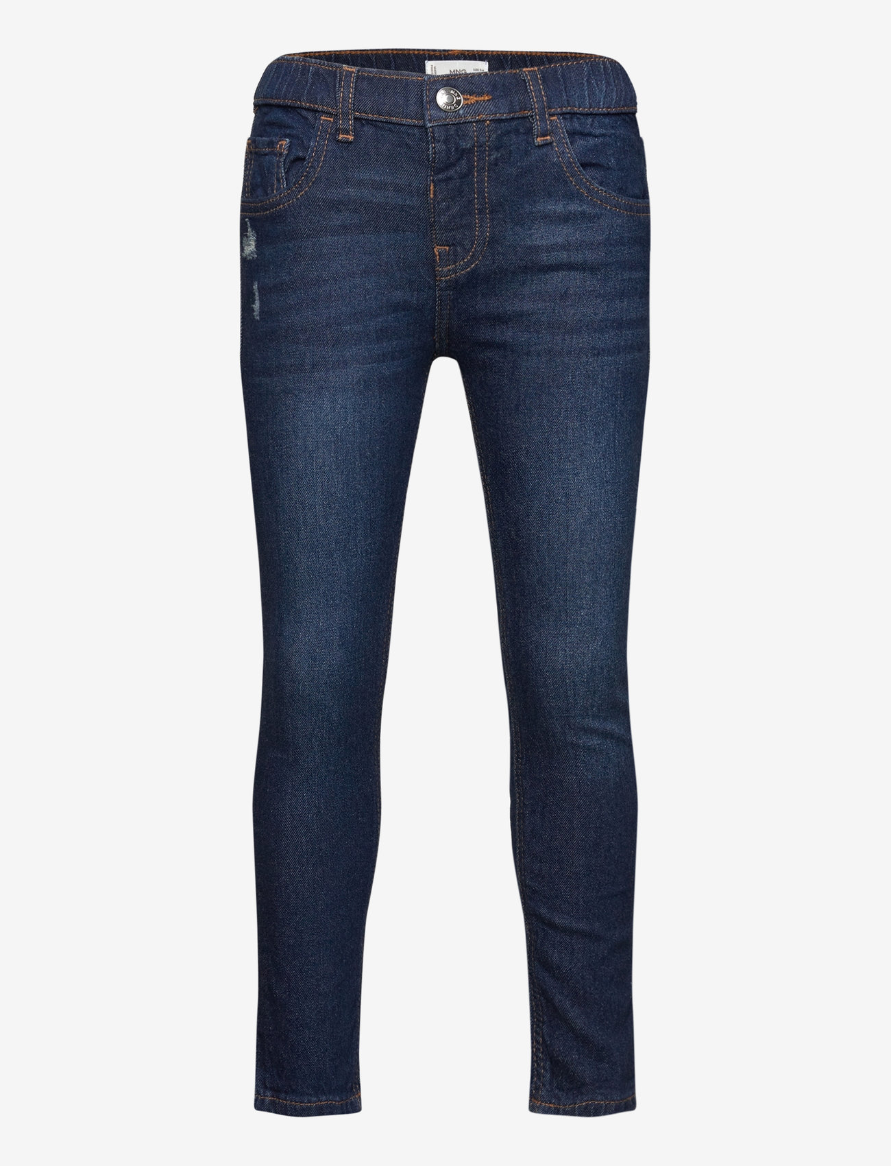 Mango - Drawstring waist jeans - open blue - 0