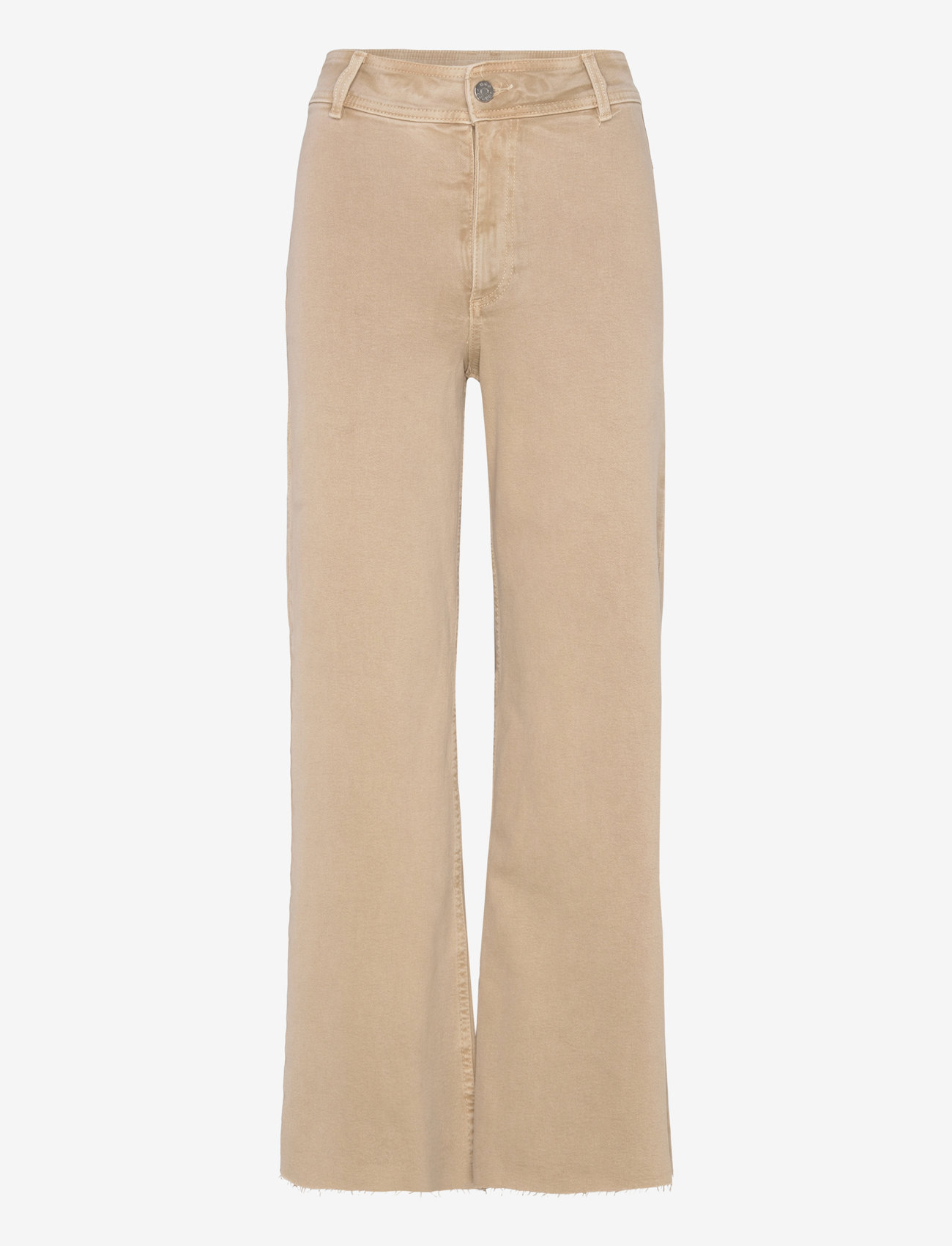 Mango - Catherin culotte high-rise jeans - lt pastel brown - 0