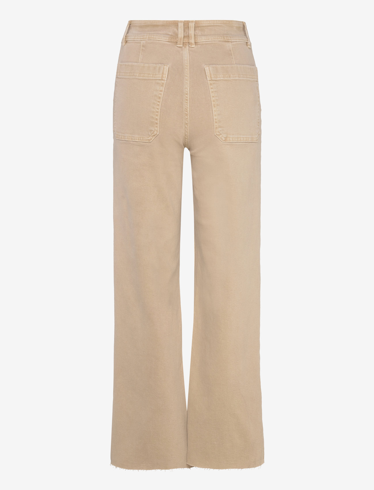 Mango - Catherin culotte high-rise jeans - lt pastel brown - 1