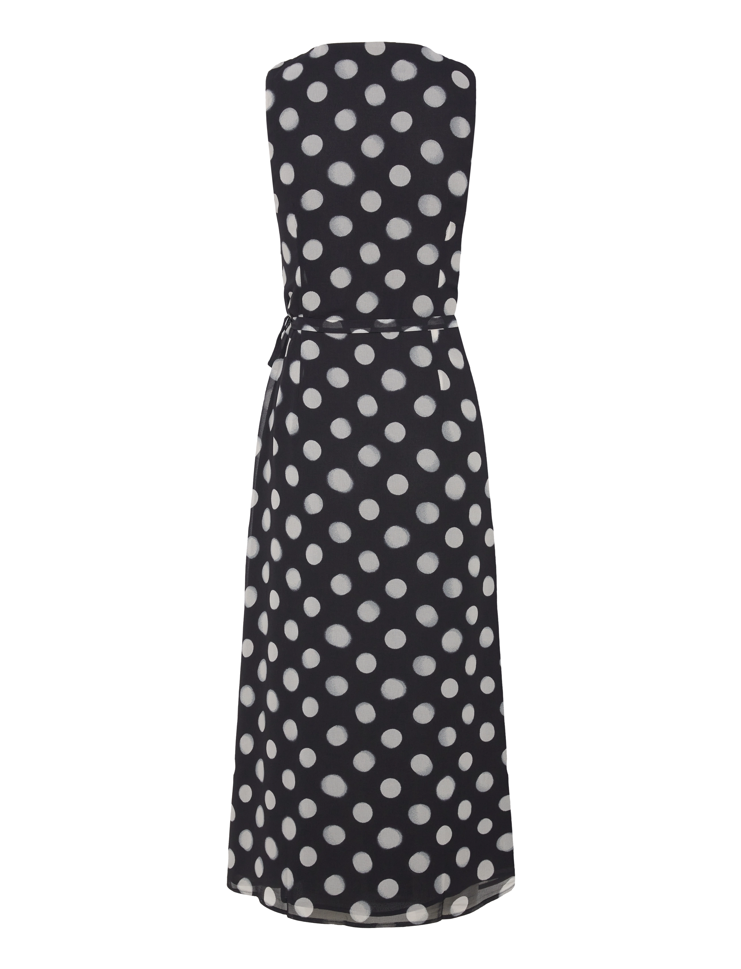 Mango - Cross dress with polka-dots - black - 2