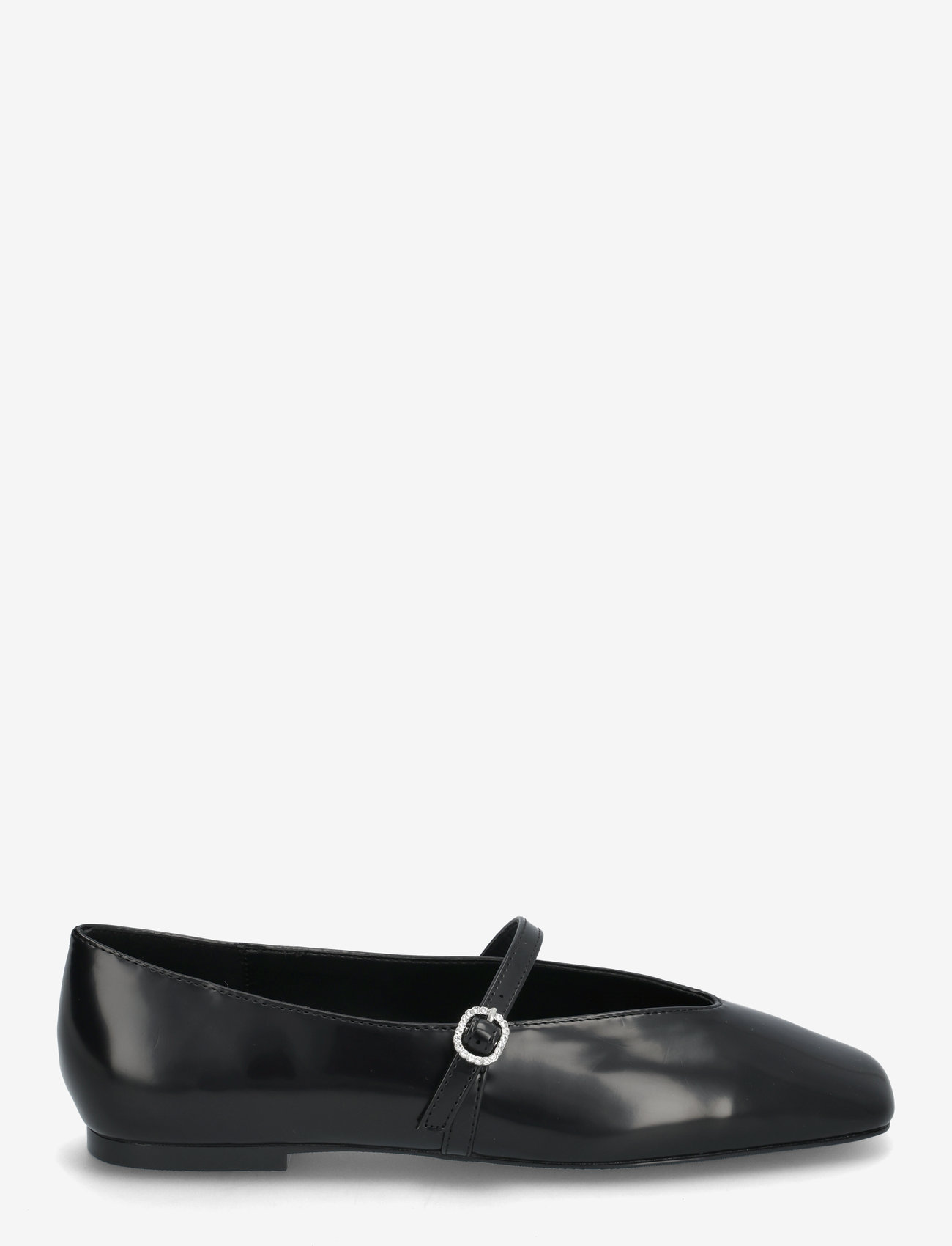 Mango - Ballerinas with strap jewel detail - laveste priser - black - 1