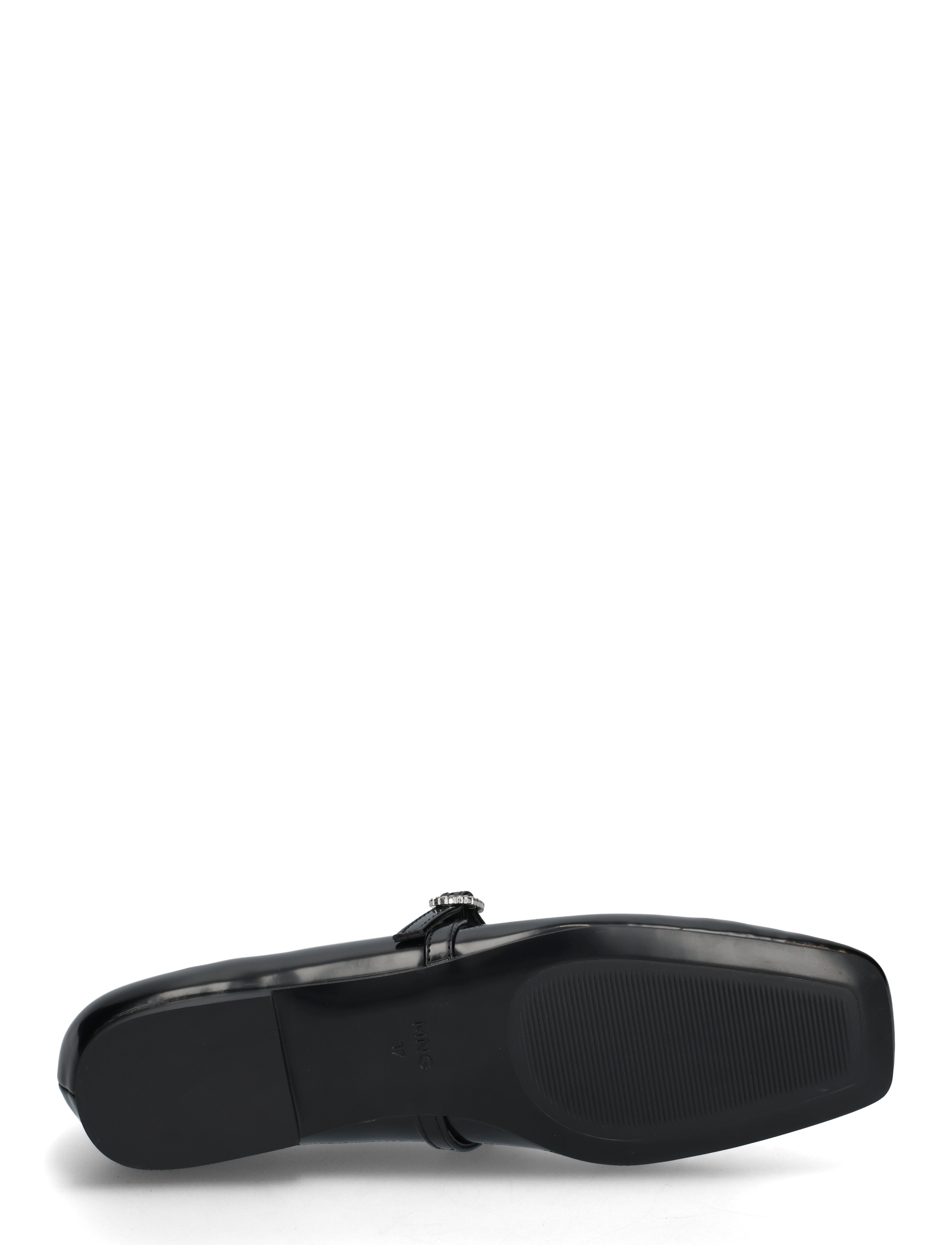 Mango - Ballerinas with strap jewel detail - black - 4