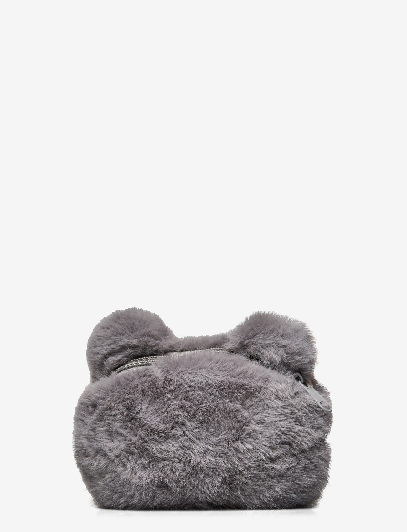 Mango - Fur-effect shoulder bag - axelremsväskor - grey - 1