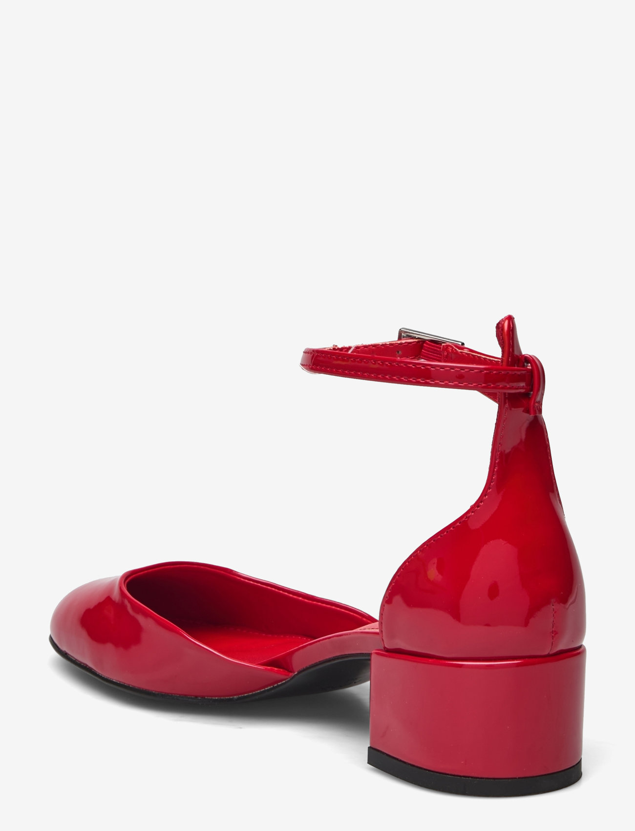 Mango - Patent leather-effect heeled shoes - pumps - red - 2