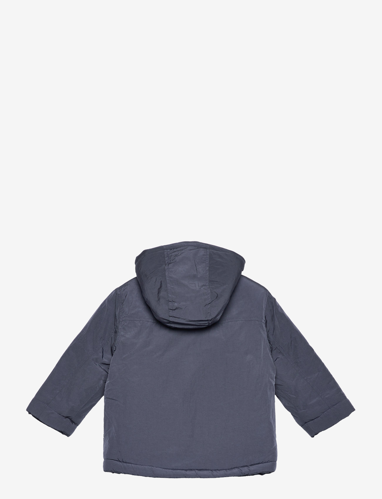 Mango - Padded anorak with shearling lining - medium blue - 1