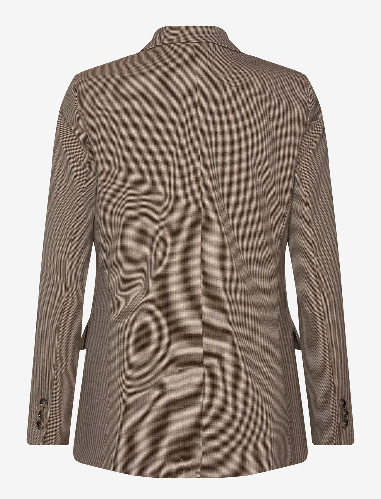 Mango - Front button closure - dobbeltradede blazere - dark brown - 1