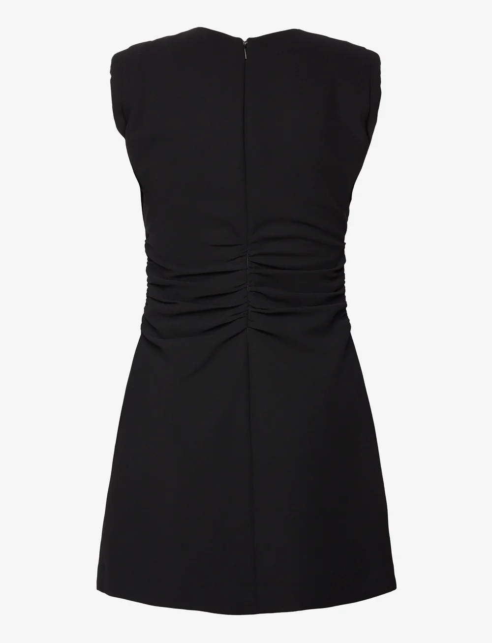 Mango - Short dress with draped detail - cocktailklänningar - black - 2