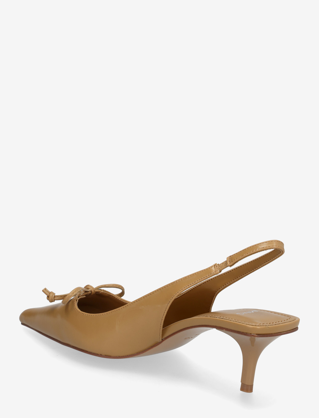 Mango - Kitten shoes with bow detail - högklackade slingbacks - medium brown - 2