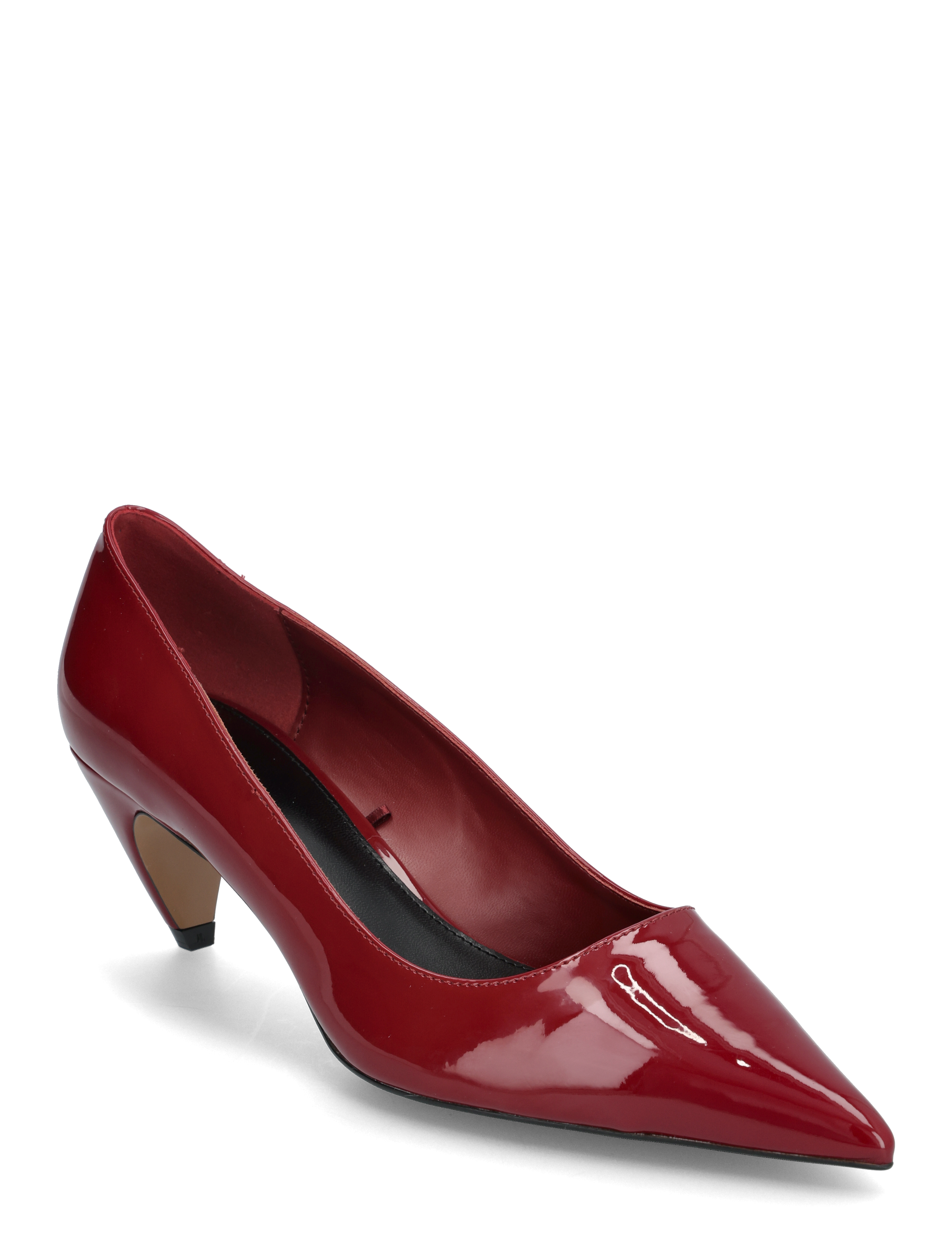 Mango Patent leather heel shoes - Pumps - RED / burgundy