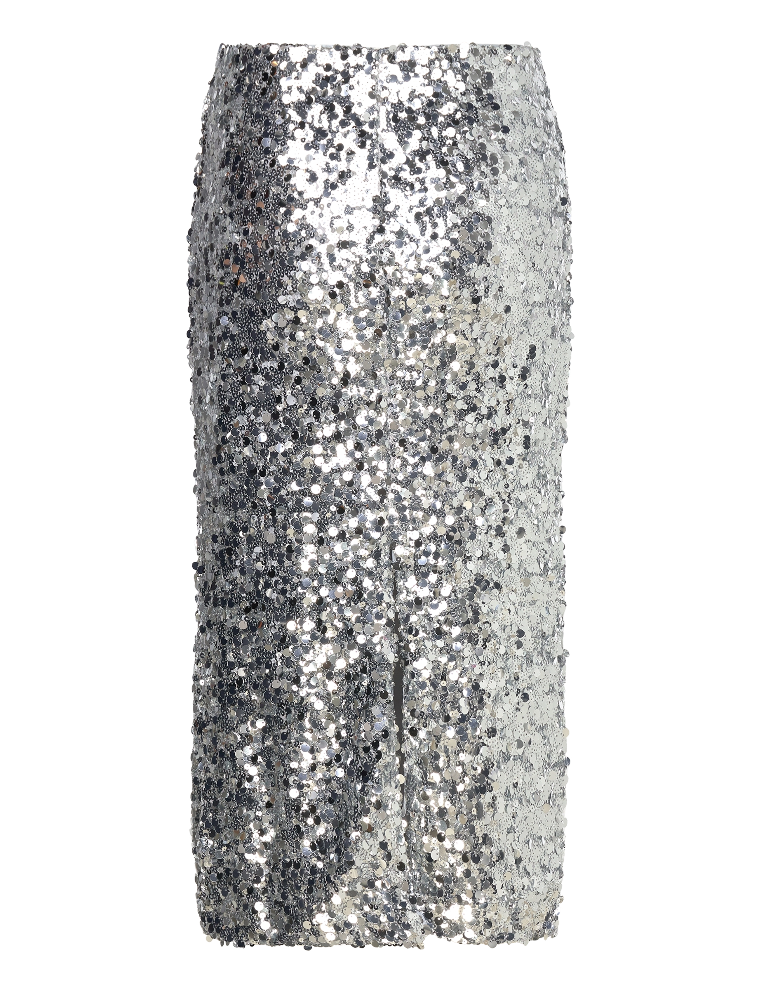 Mango - Sequin midi skirt - midi nederdele - silver - 2