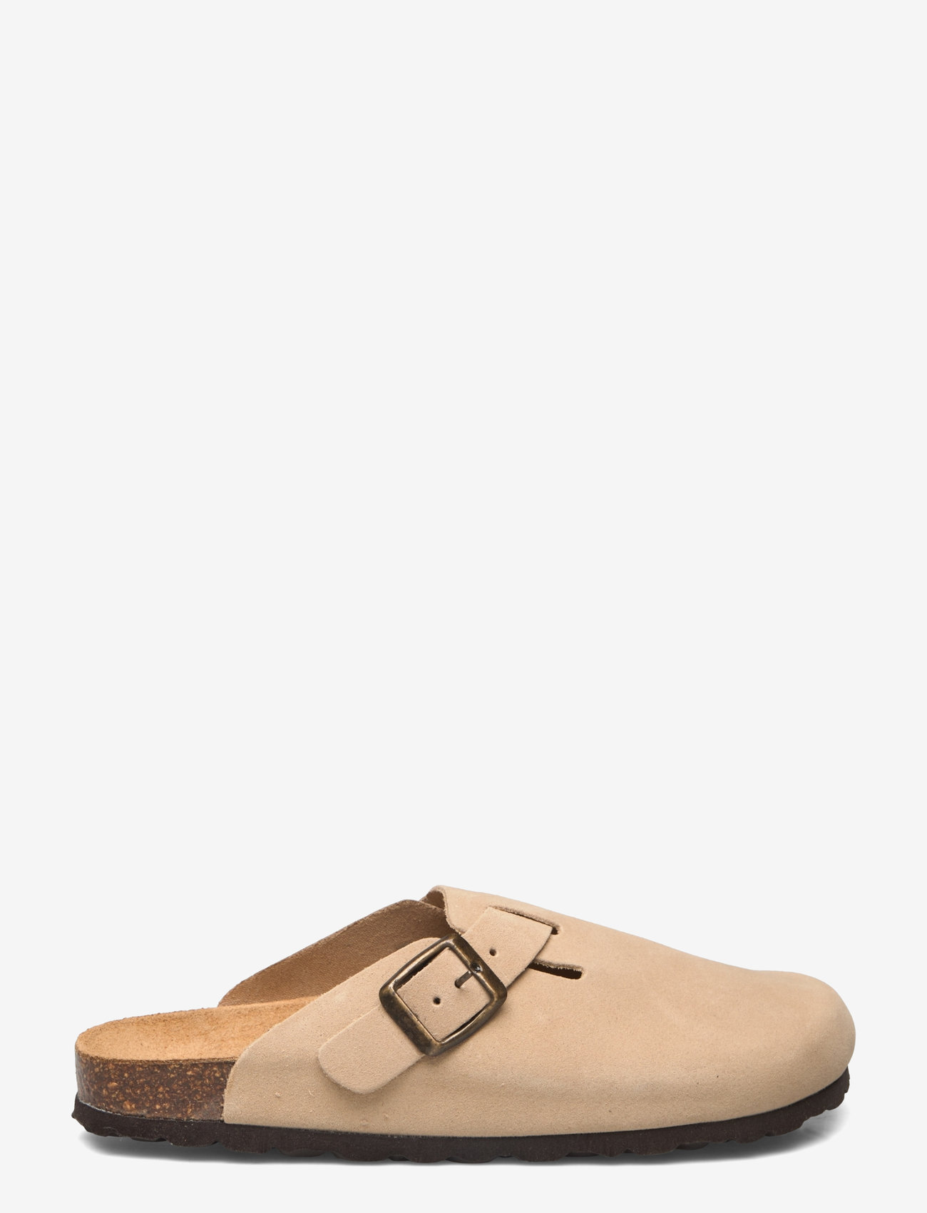 Mango - Leather clogs with buckle - die niedrigsten preise - lt pastel brown - 1