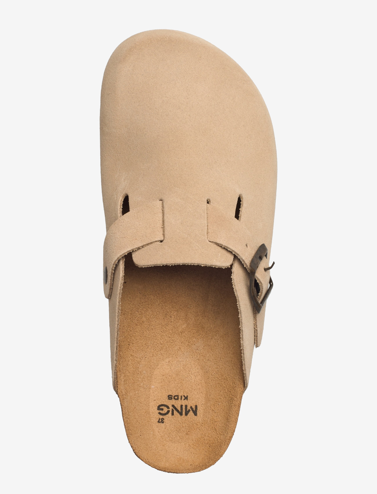 Mango - Leather clogs with buckle - die niedrigsten preise - lt pastel brown - 3