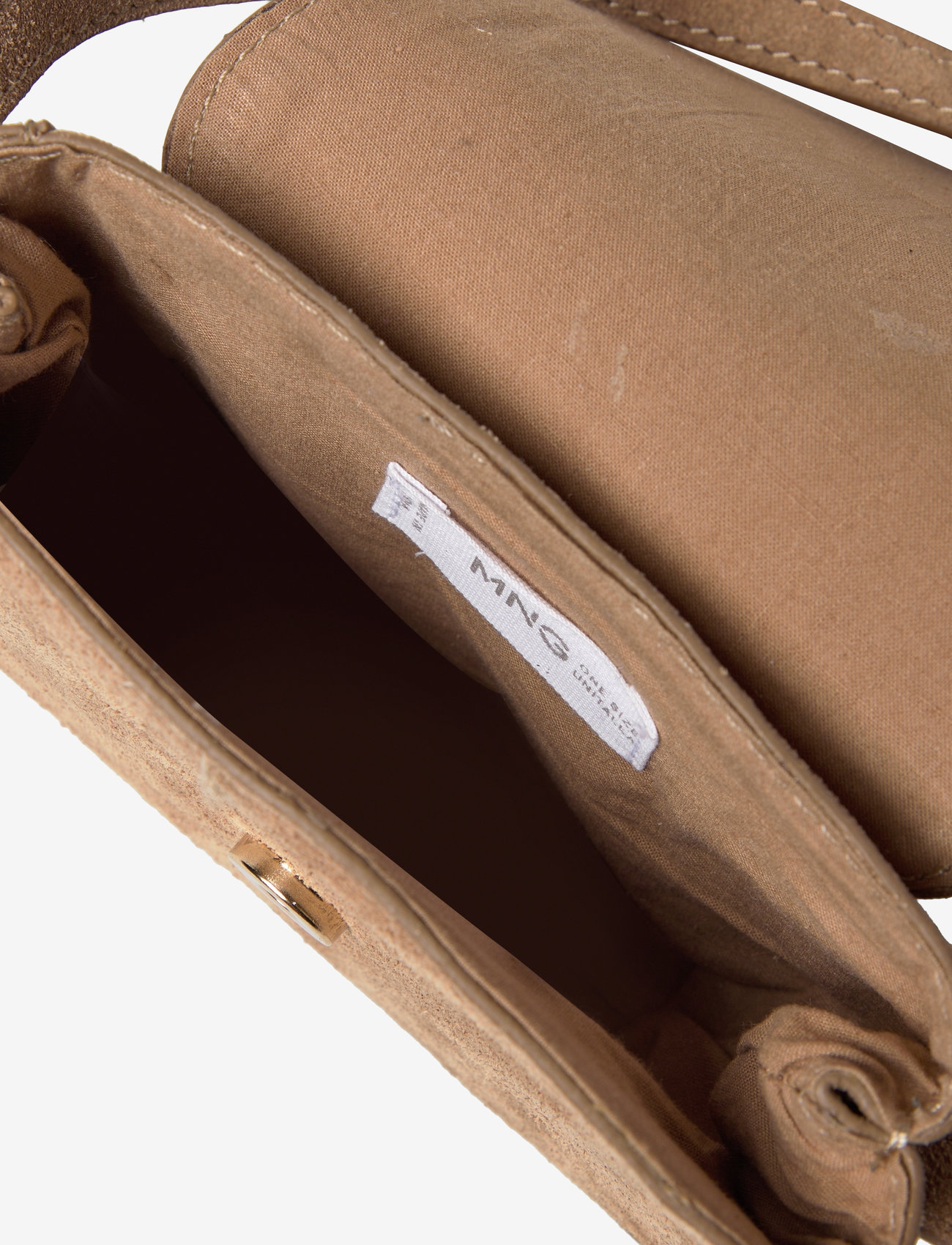 Mango - Orejitas leather bag - lt pastel brown - 4