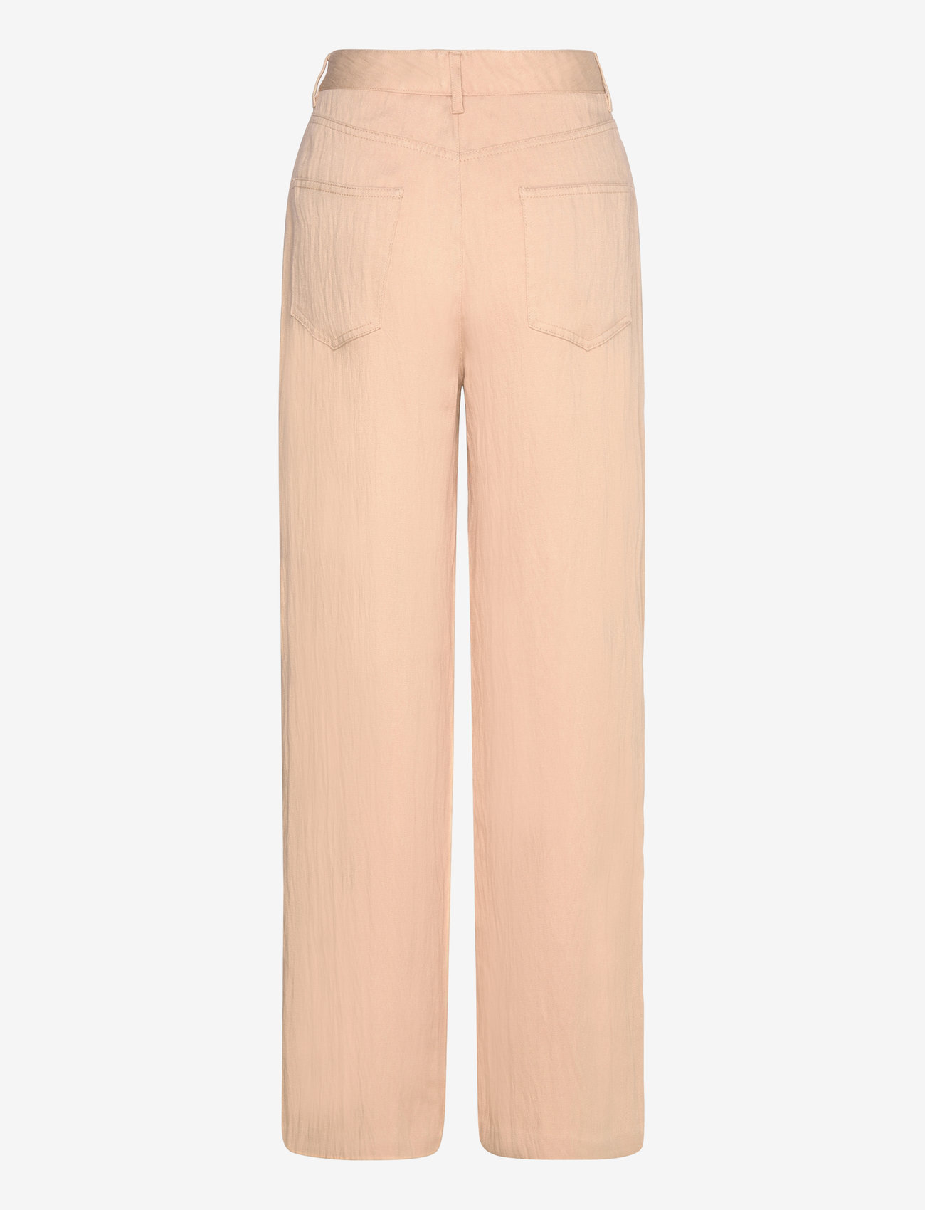 Mango - Flowy straight-fit trousers - laveste priser - light beige - 1