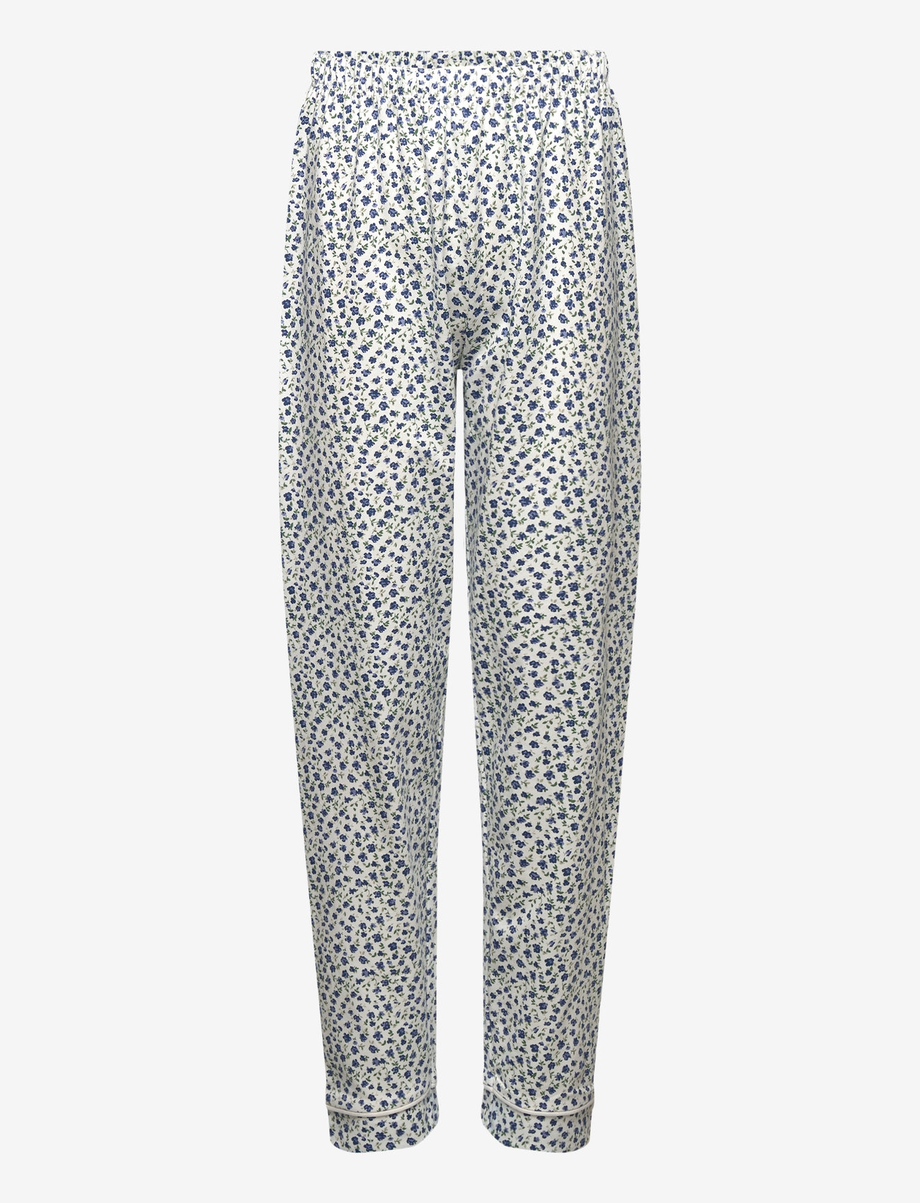 Mango - Floral cotton pyjamas - lt-pastel blue - 2
