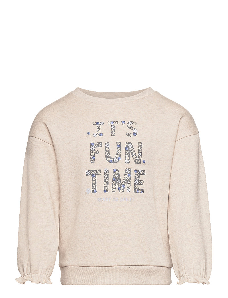 Mango Printed Cotton Sweatshirt – sweatshirts – shop på Booztlet