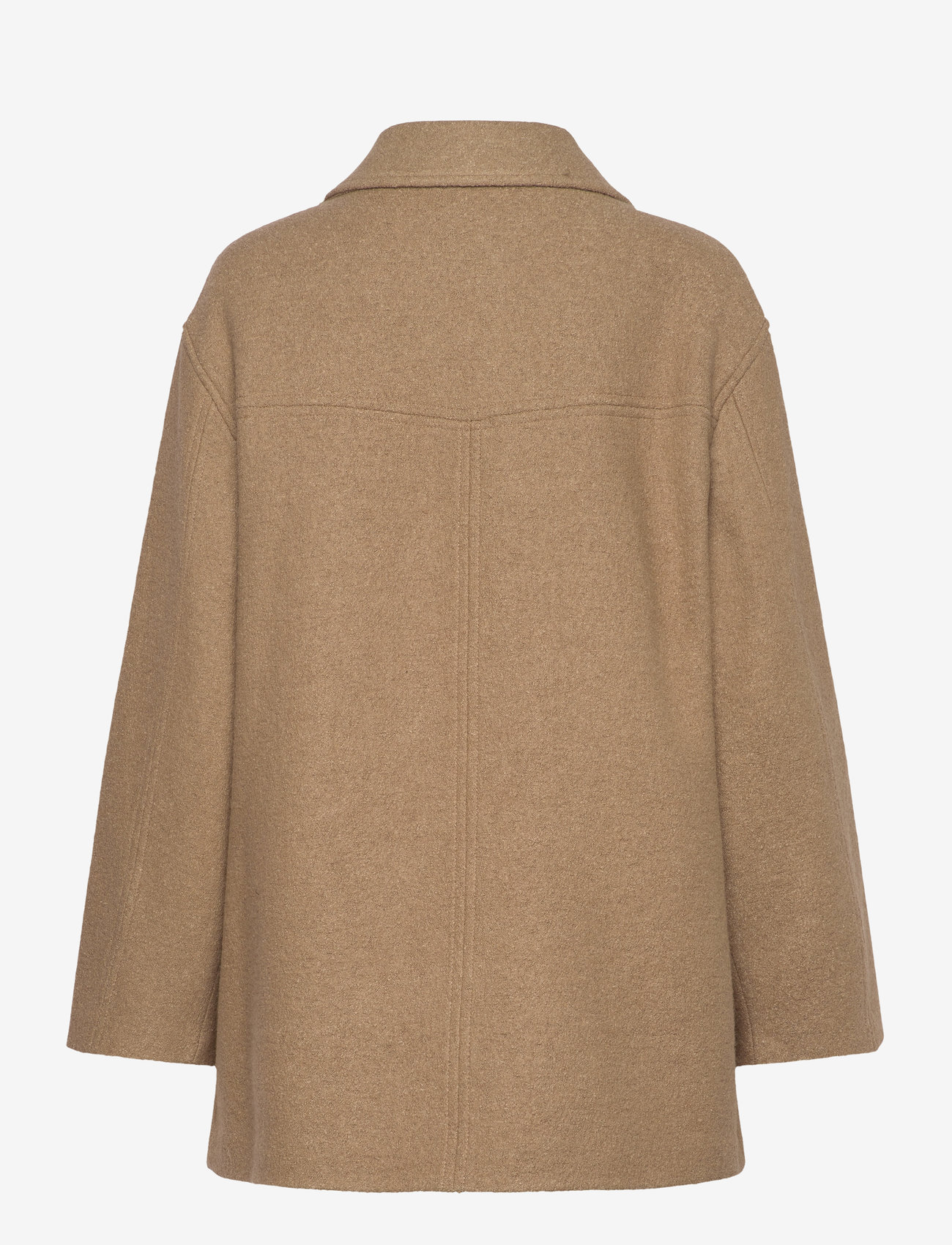 Mango - Oversize wool coat - medium brown - 1