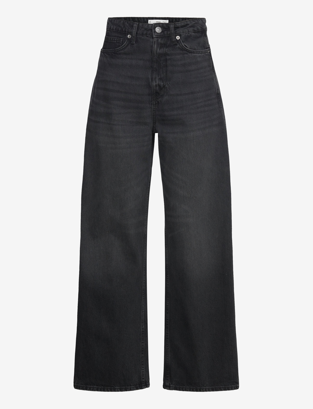 Mango - High-waist balloon jeans - barrel jeans - open grey - 1